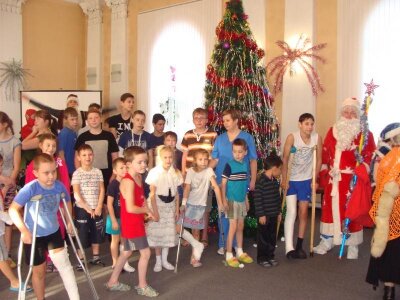 Новогодняя елка для детей детского травматологического отделения, 27.12.2016 г