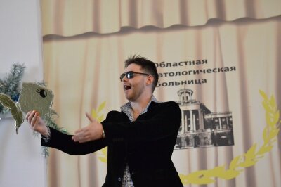 Концертная программа, подготовленная агитбригадой "Алые паруса"