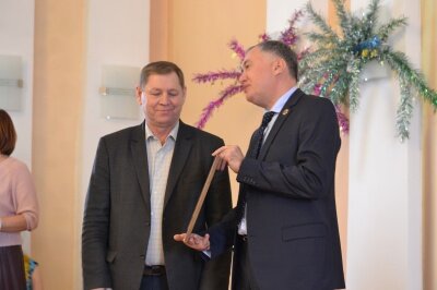 Вручение Почетной грамоты Министерства здравоохранения РФ Кулькову С. А.