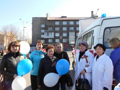 Демонстрация в честь 1 мая праздника Весны и Труда, 01.05.2016 г.